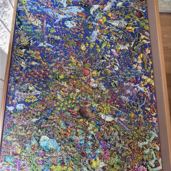 Ravensburger Adam Parsons 1500 Piece Jigsaw Puzzle Shoal Visschool - Picture 12 of 14
